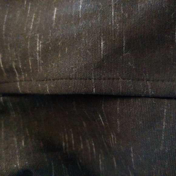 J. Jill Wearever black/gray long sleeve turtle neck knee length dress S pockets - Picture 15 of 15